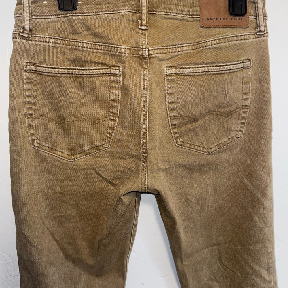 American Eagle Light Brown Next Level Flex Jeans - image 1